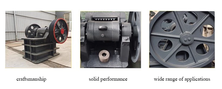 Jaw crusher with diesel